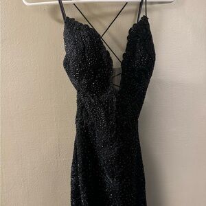 Black prom dress